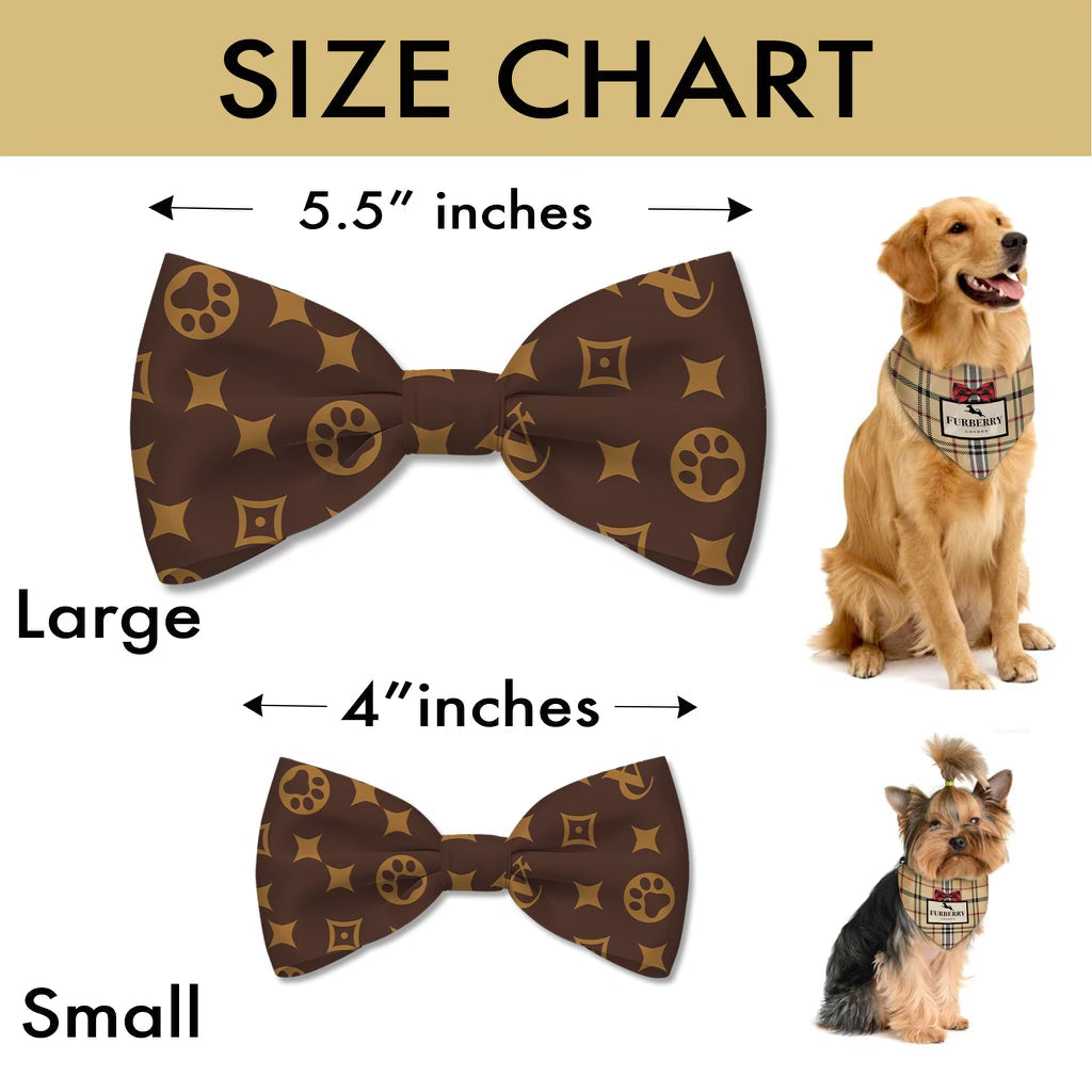 Luxury dog bandana designer fashion parody chewy Vuiton